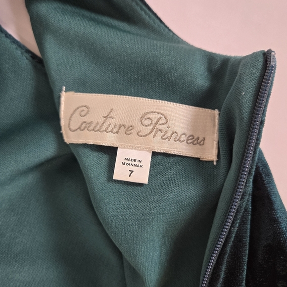 Couture Princess formal birthday wedding party dress girls size 7 - Picture 11 of 11